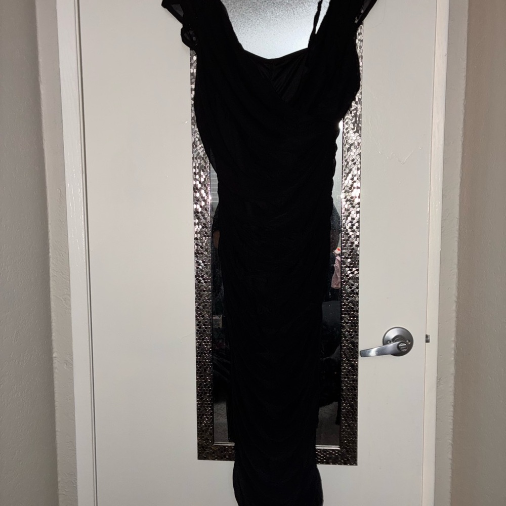 SHEIN Black Maxi Dress